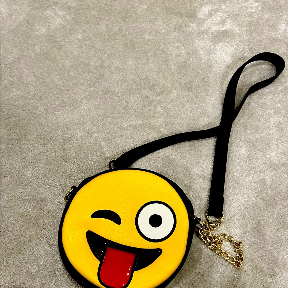 Emoji cross body bag